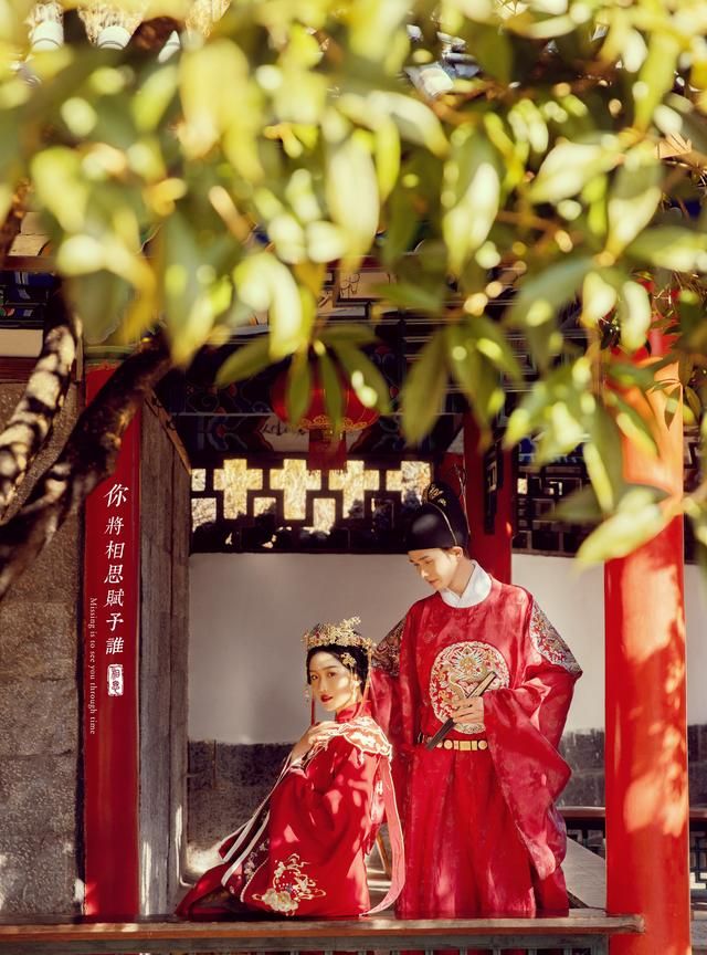 华流才是顶流，中式国风婚纱照是永不过时的潮流