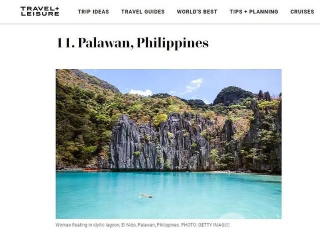 世界最佳25个岛屿 菲律宾就占了三个