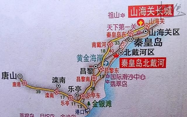 河北旅游线路之五——赏大海与沙漠共存的美景，畅享海滨休闲度假