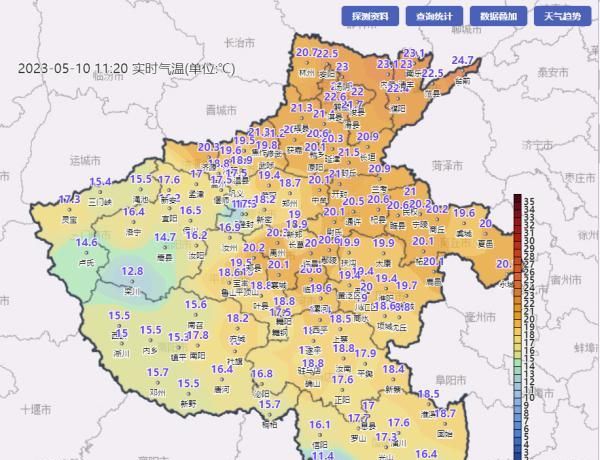 30℃+要来了！周日河南部分地区有弱降水