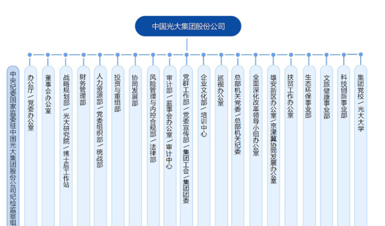 中国光大集团组织架构