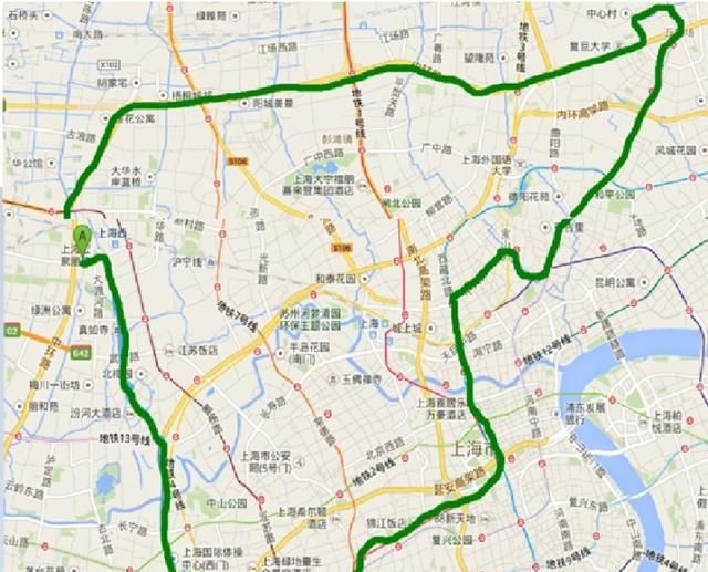 上海市区这条52公里的骑行小环线，一览众多老上海景点，强烈推荐