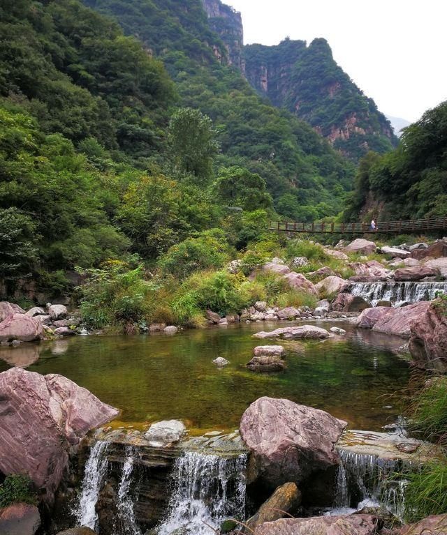 太行山最美的一段留给了南太行，南太行之美，汇集在八里沟