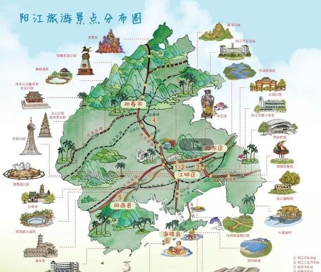值得你去的广东阳江市十大旅游景点......
